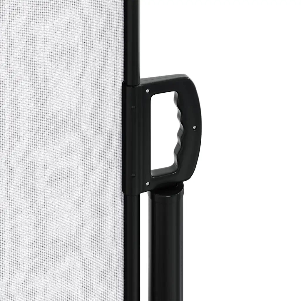Tenda da Sole Laterale Retrattile-Tenda parasole per balcone per giardino Bianca 120x1200 cm
