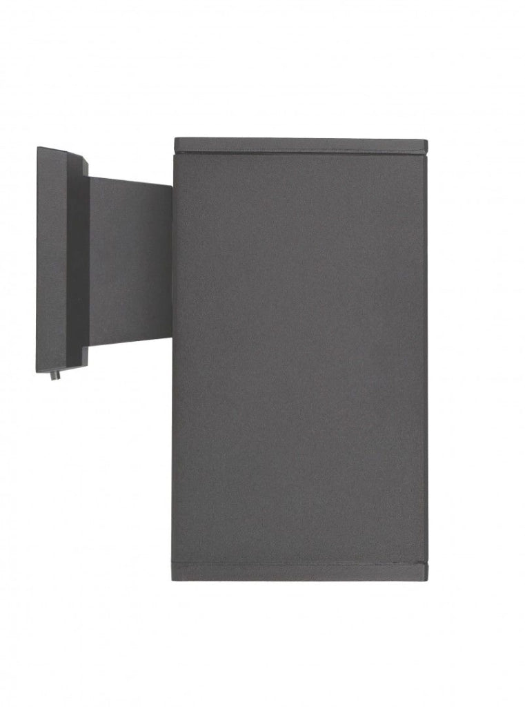 Applique esterna 20x12cm E27 grigio scuro IP54 SU-MA