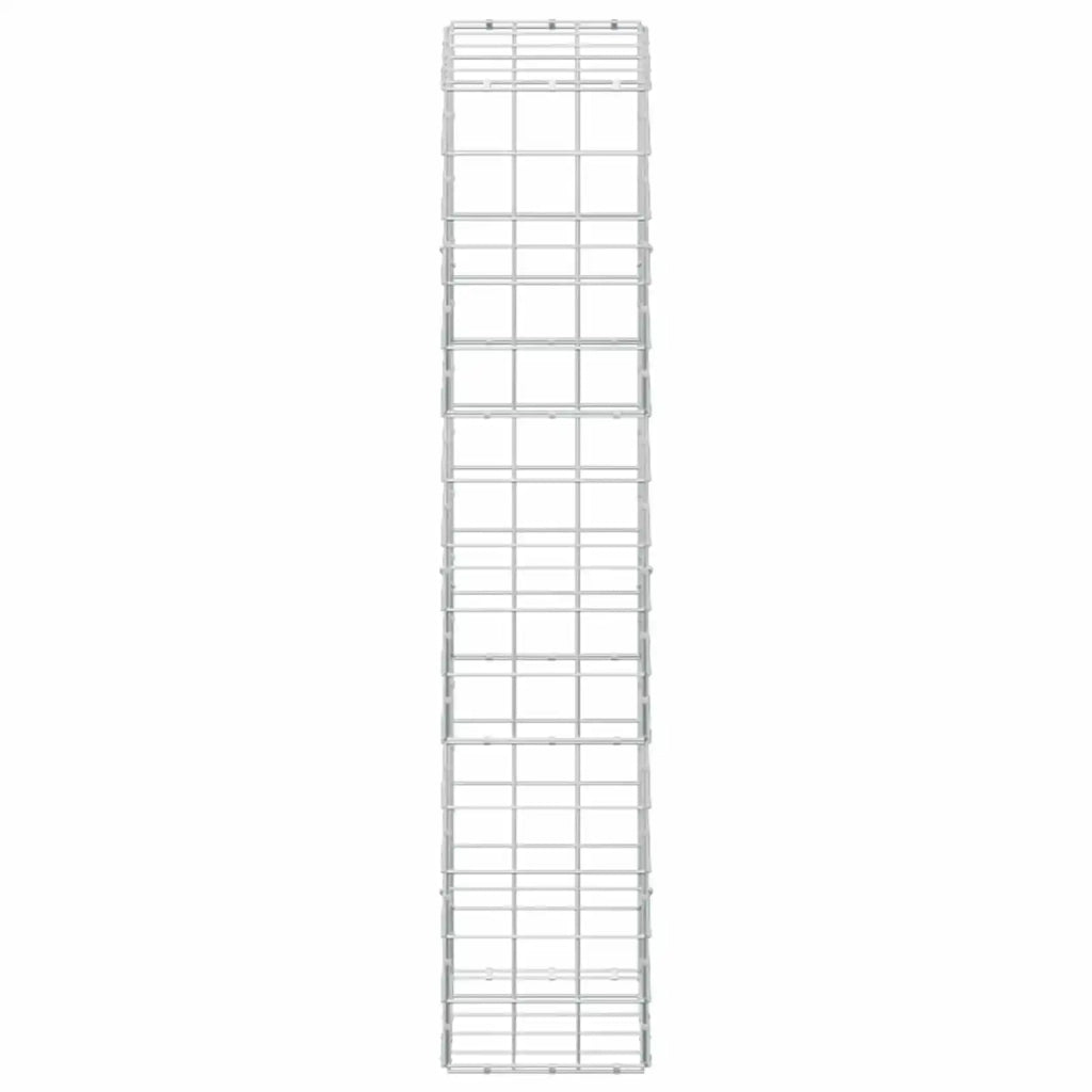 Gabione con Filo da 3,5 mm e Rete da 10x10 cm 50x30x150 cm 3463219
