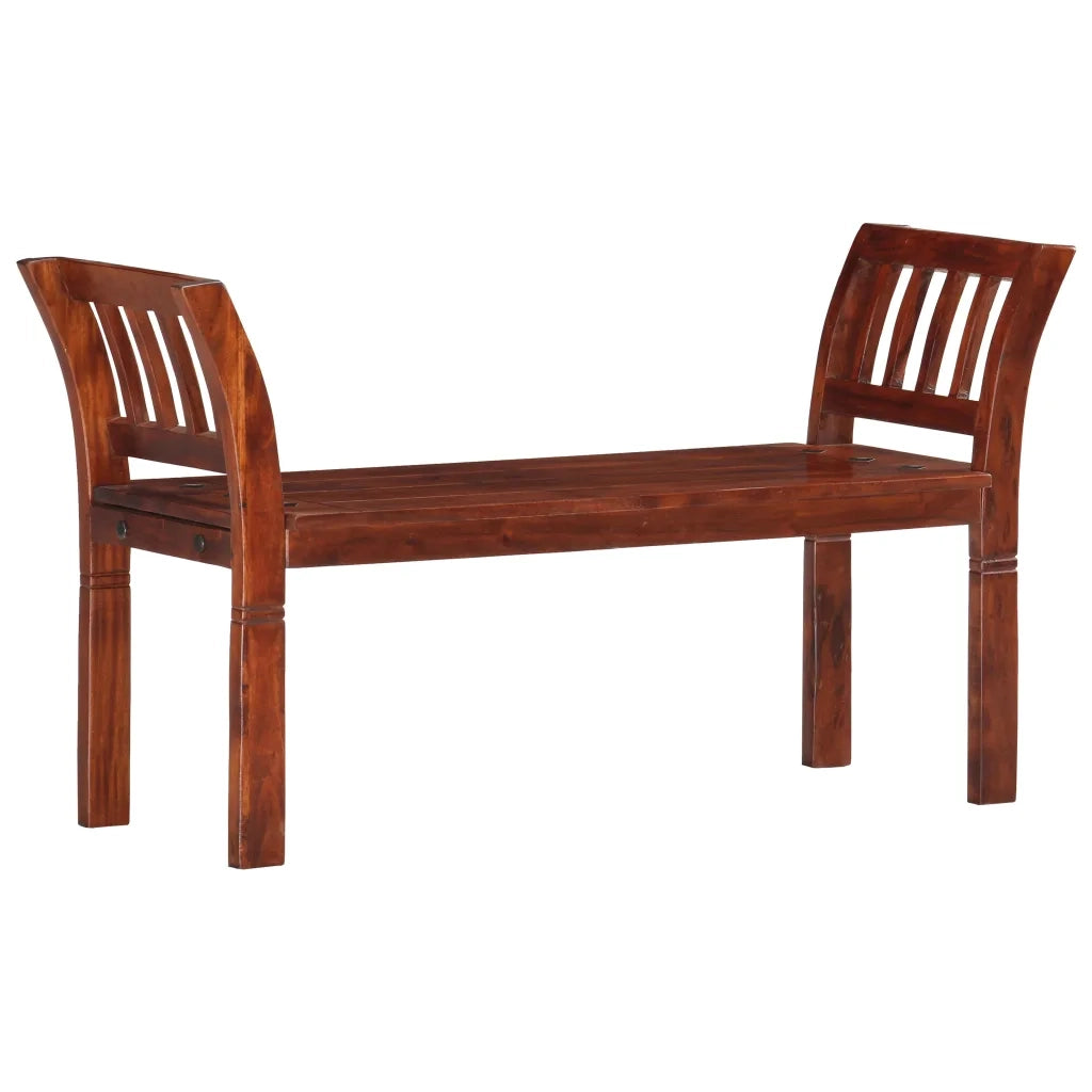 Panca 111 cm in Legno Massello di Acacia CFW5878451