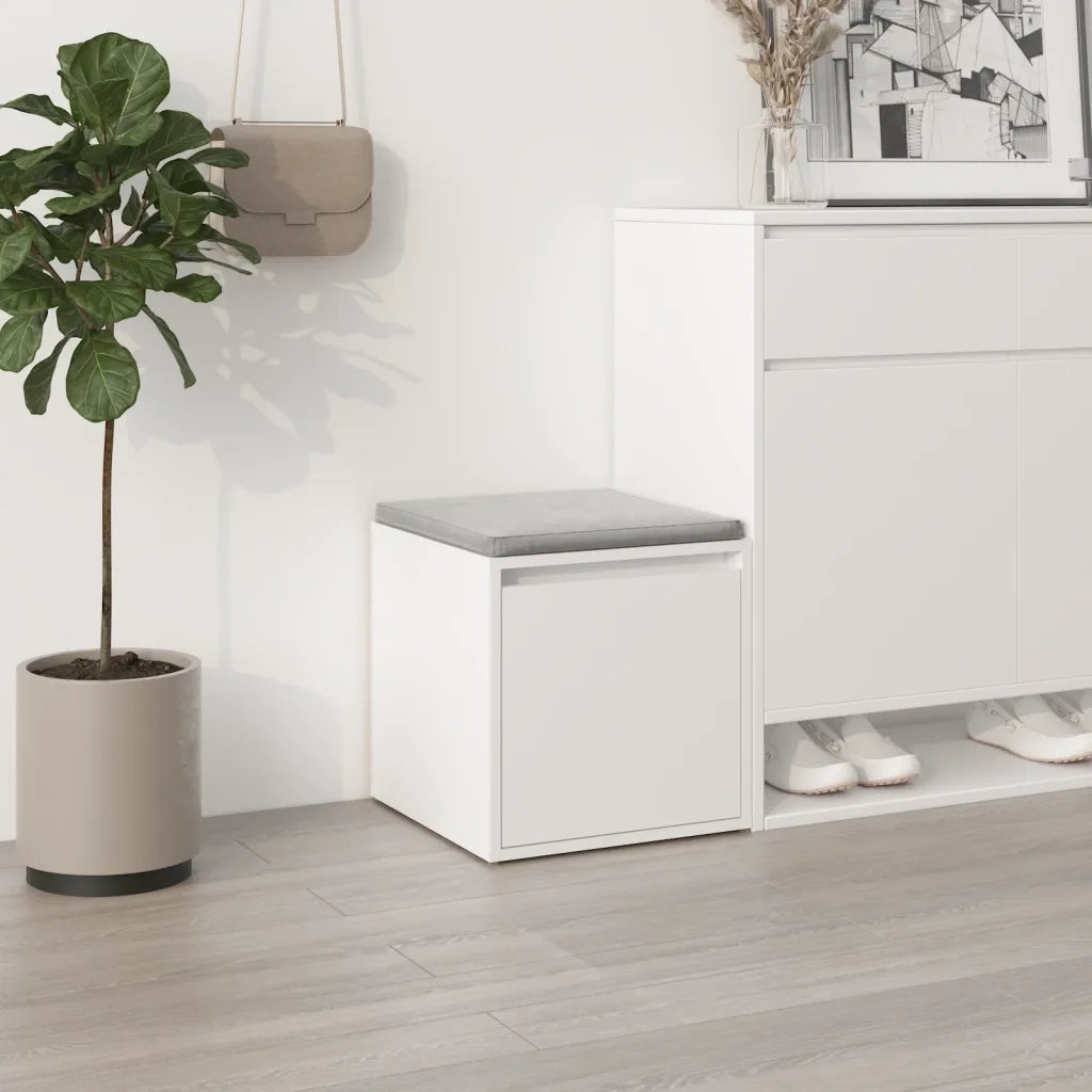 Cassetto Contenitore Bianco 40,5x40x40 cm in Legno Multistrato 808774