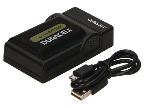 Duracell caricabatt.con cavo USB per DR9700A/NP-FH50