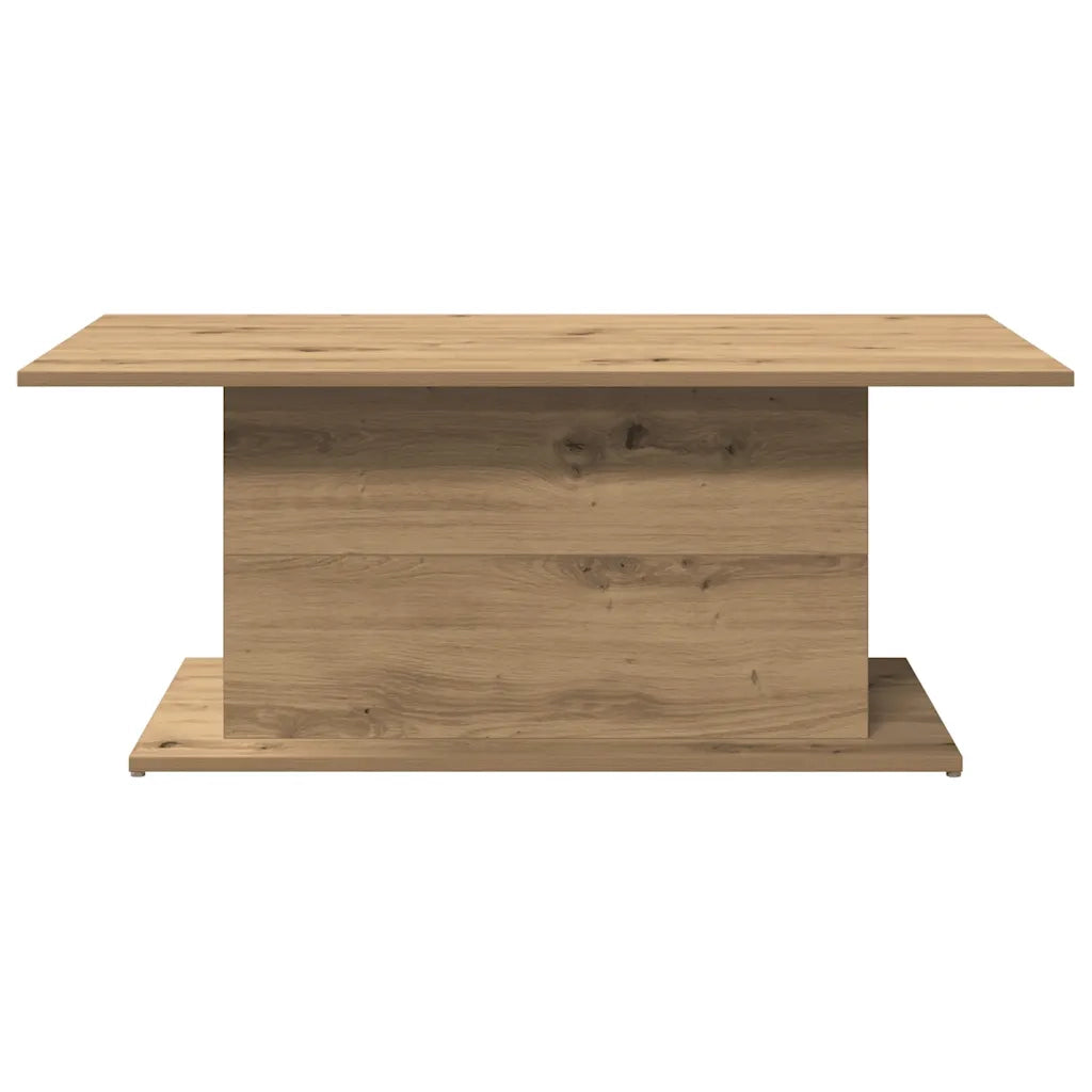 Tavolino Salotto Rovere Artigianale 102x55,5x40cm in Truciolato 856807