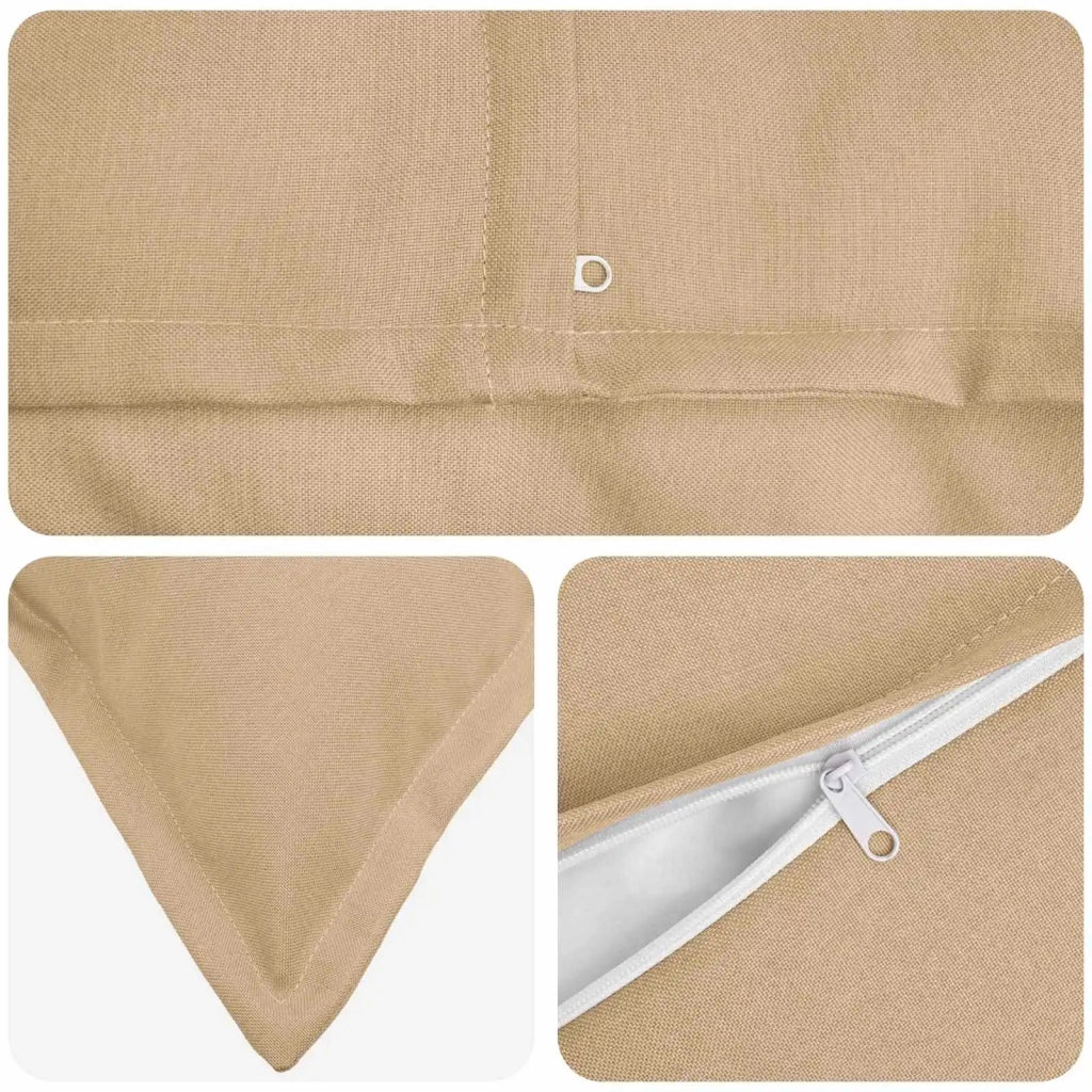 Federa 6 pcs HOUTEN Crema 55 x 55 cm Lino 920342