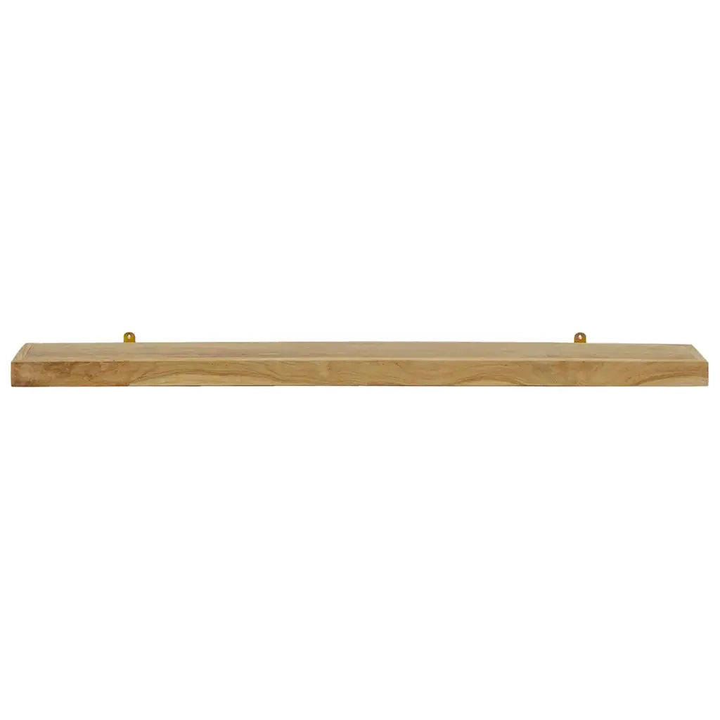 Mensole da Parete 2 pz 110x15x4 cm in Legno Massello di Teak 340757