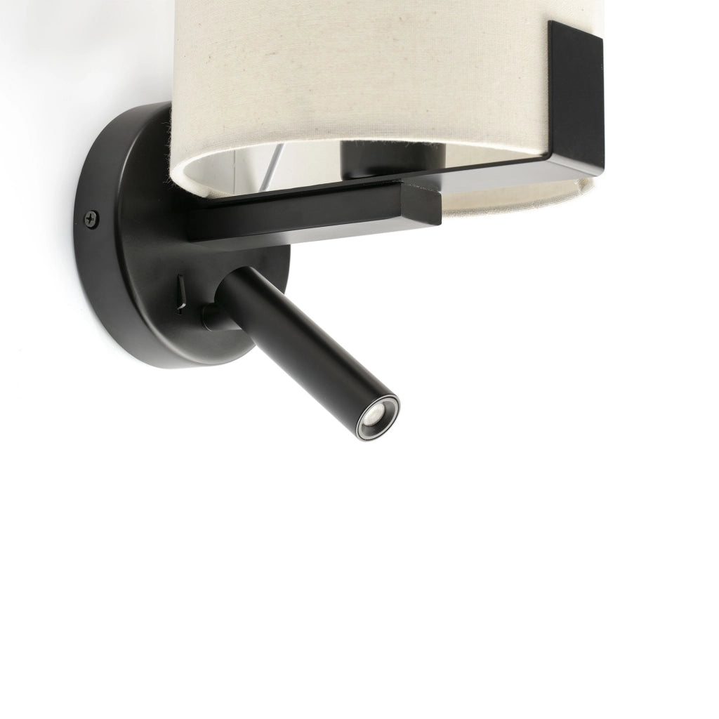 NILA, Applique con Lettore Led, Faro Barcelona