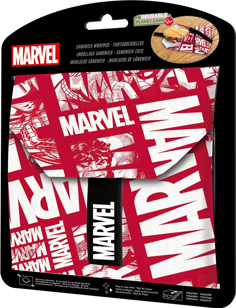 Porta merenda bambini Marvel, senza BPA