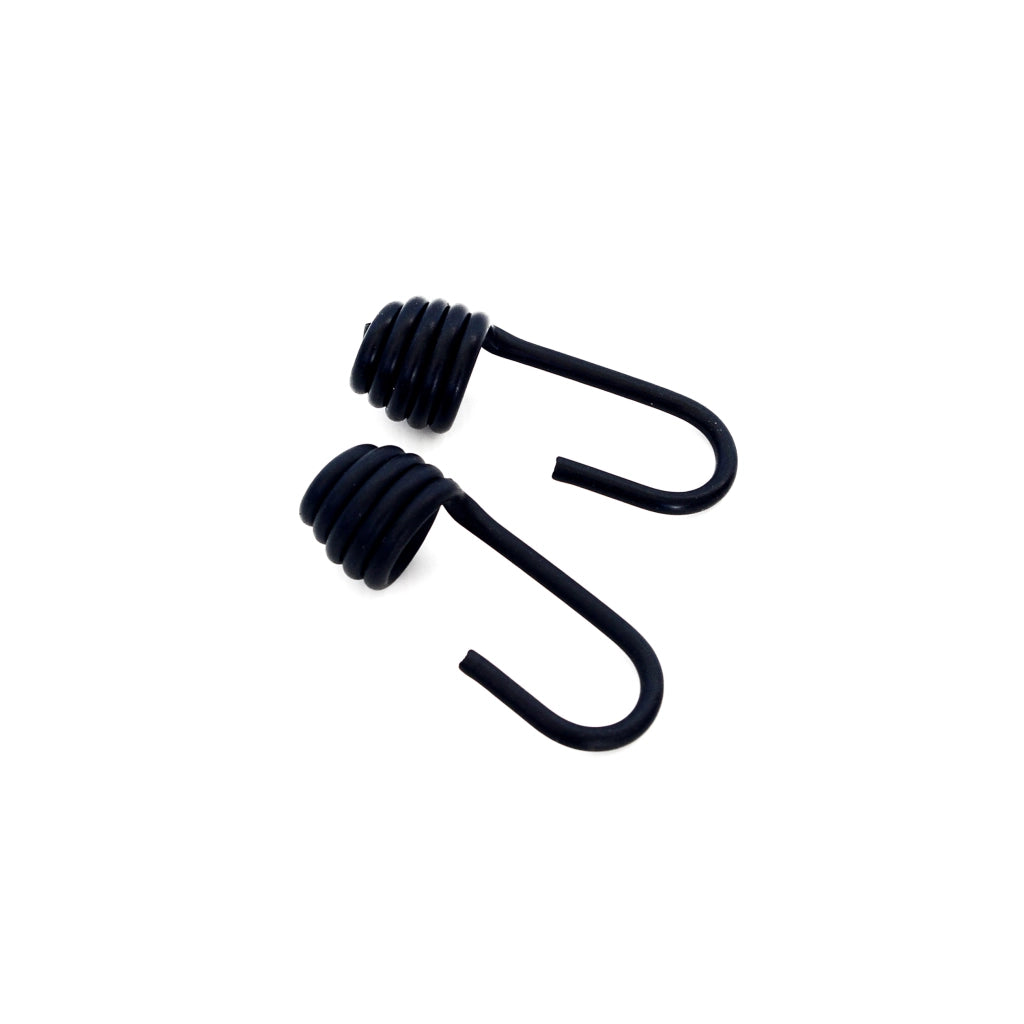 Ganci in metallo ricambio per elastici Ã˜ 8 mm. 2 pz.