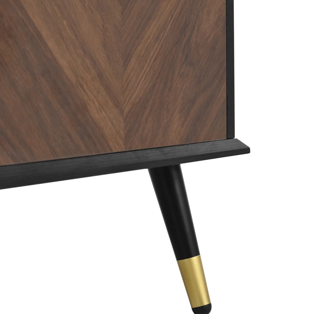 Credenza moderna con 4 ante e ripiani regolabili