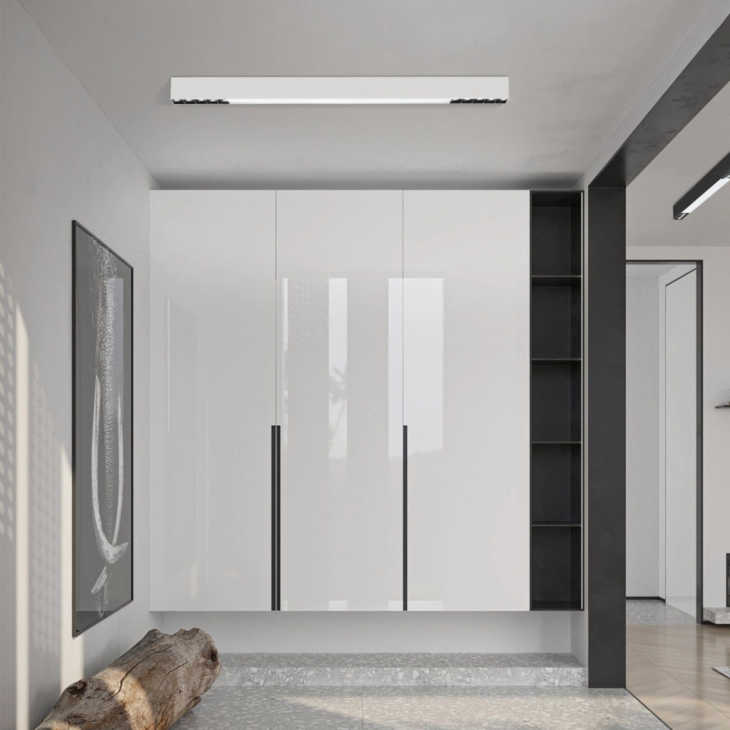 ZMH Lampada da soffitto a LED da 80 cm con telecomando per camera da letto e ufficio