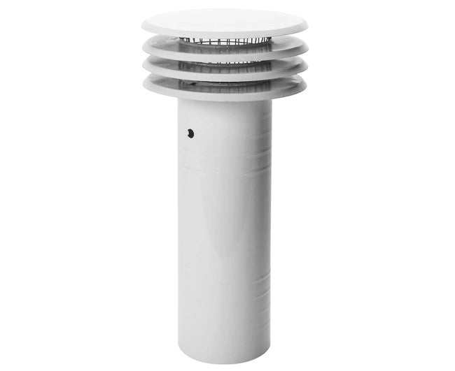 ESALATORE A TORRINO SMALTATO BIANCO ø120   MAIN S.R.L.