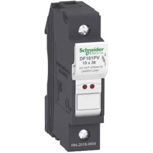 PORTA FUSIBILE TESYS DF PER FOTOVOLTAICO, CALIBRO DEL FUSIBILE 10X38, 1P, CORRENTE TERMICA CONVENZIONALE 32 A
