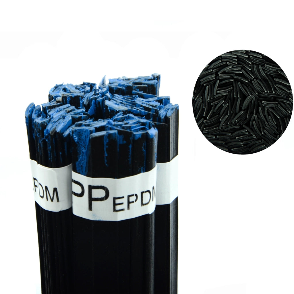 Saldatore Plastica PP Nero 100g – Barra 12mm | Temperatura Fusione 260-330°C