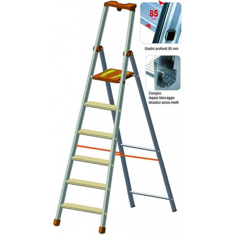 Scala Facal Piu+Su Sez.24X50 Gradini 8