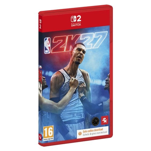 Videogioco 2k games sws20119 switch 2 nba 2k27 (code in a box)