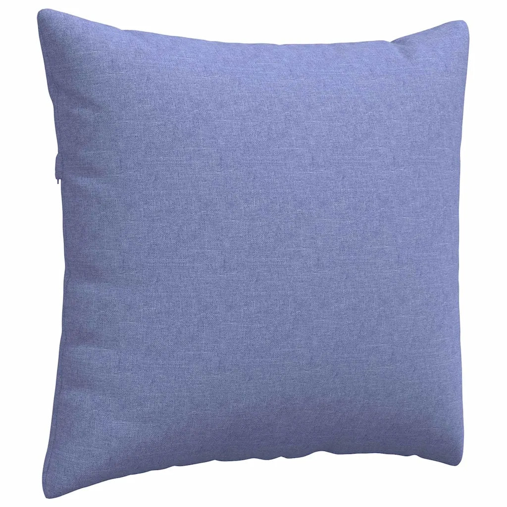 Cuscini da Divano 2 pcs Blu jeans 45 x 45 cm Tessuto 42013925