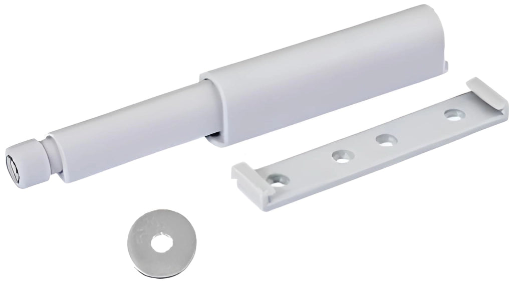 Chiusura magnetica per mobili con base e tappo bianco