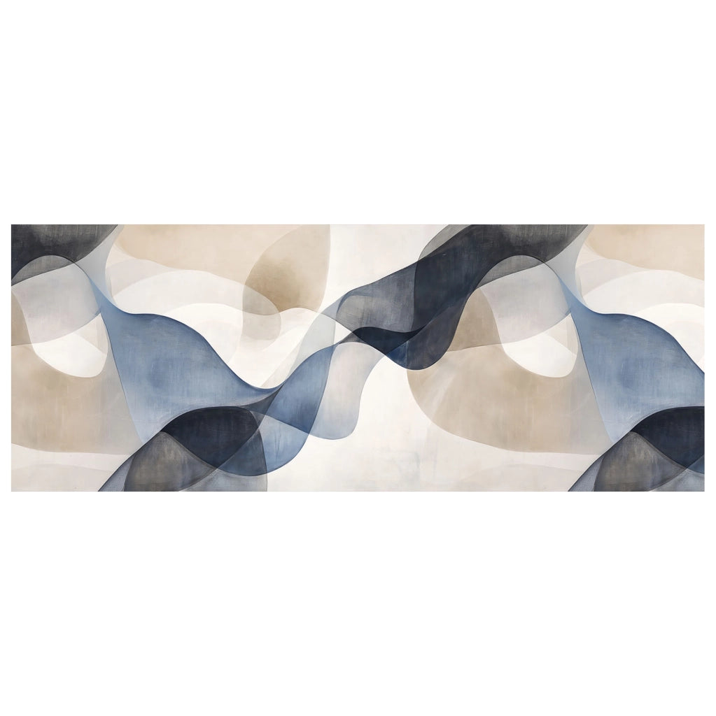 Tappeto da cucina antiscivolo, antimacchia passatoia multiuso 50x200 - Urban Blu
