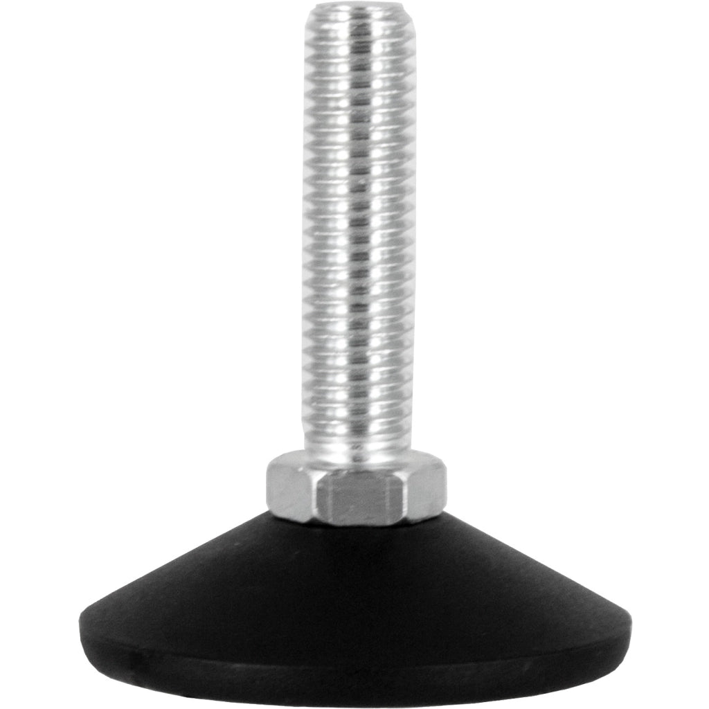 BL PIEDINO REGOLABILE ZINCATO MA10 X D 35 MM 4 PZ- VI.TEL- 1,0 blister