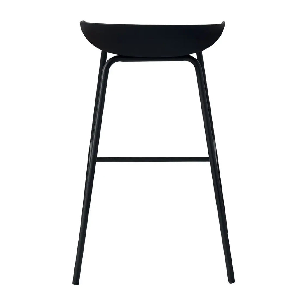 Sedia da bancone design nero. Collezione SIRA