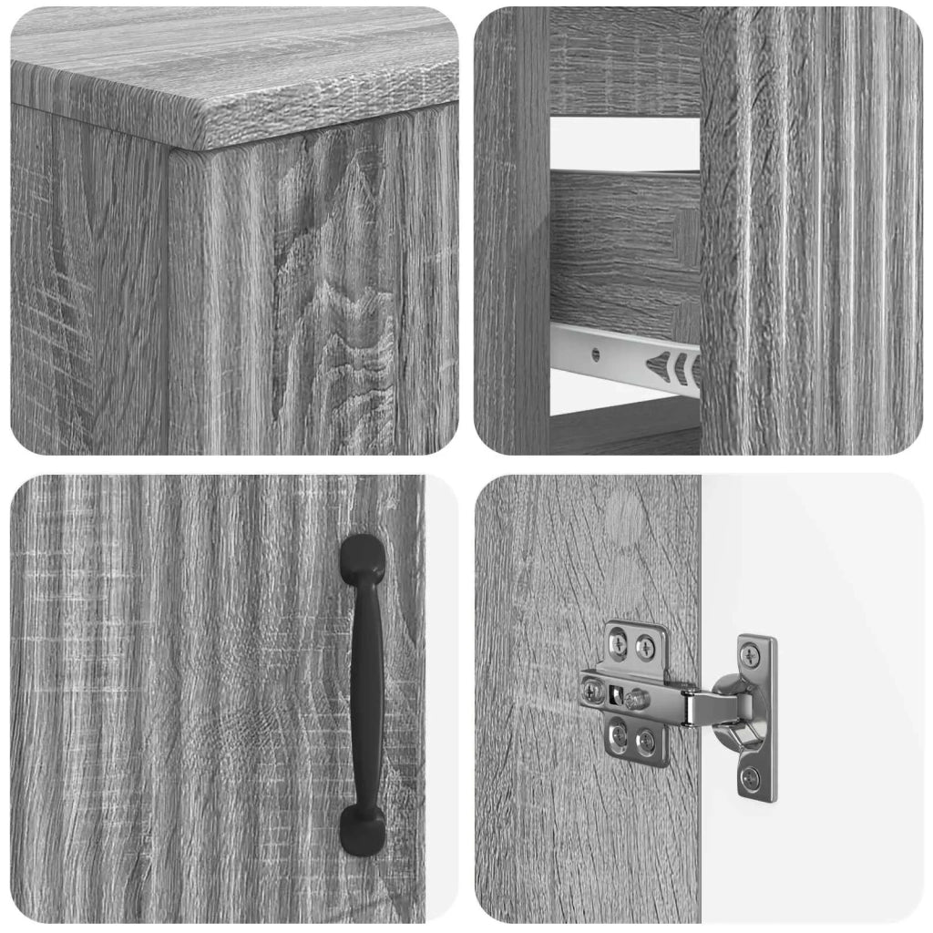 Set di armadietti da bagno in 3 pezzi HOORN 3417879