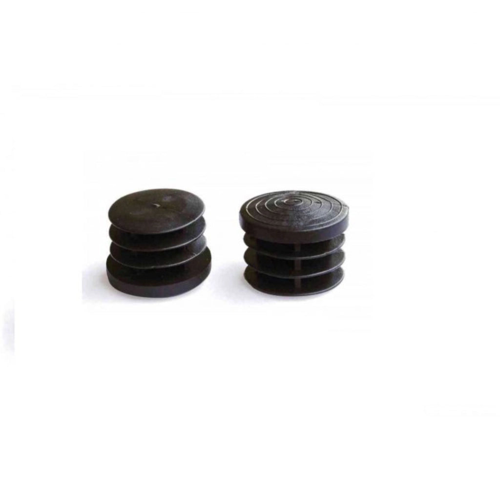 Tappo alettato rotondo plastica sedie 4 pz +misure puntali gommino interno nero 35 MM
