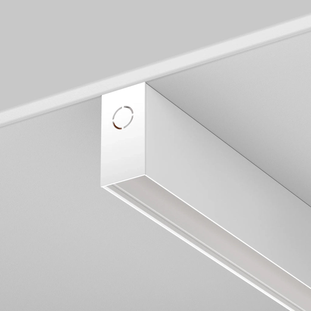 Maytoni Binario magnetico Exility bianco alluminio