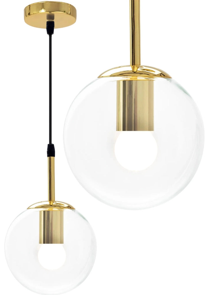 Lampada Da Soffitto Pensile Di Vetro Palla APP686-1CP