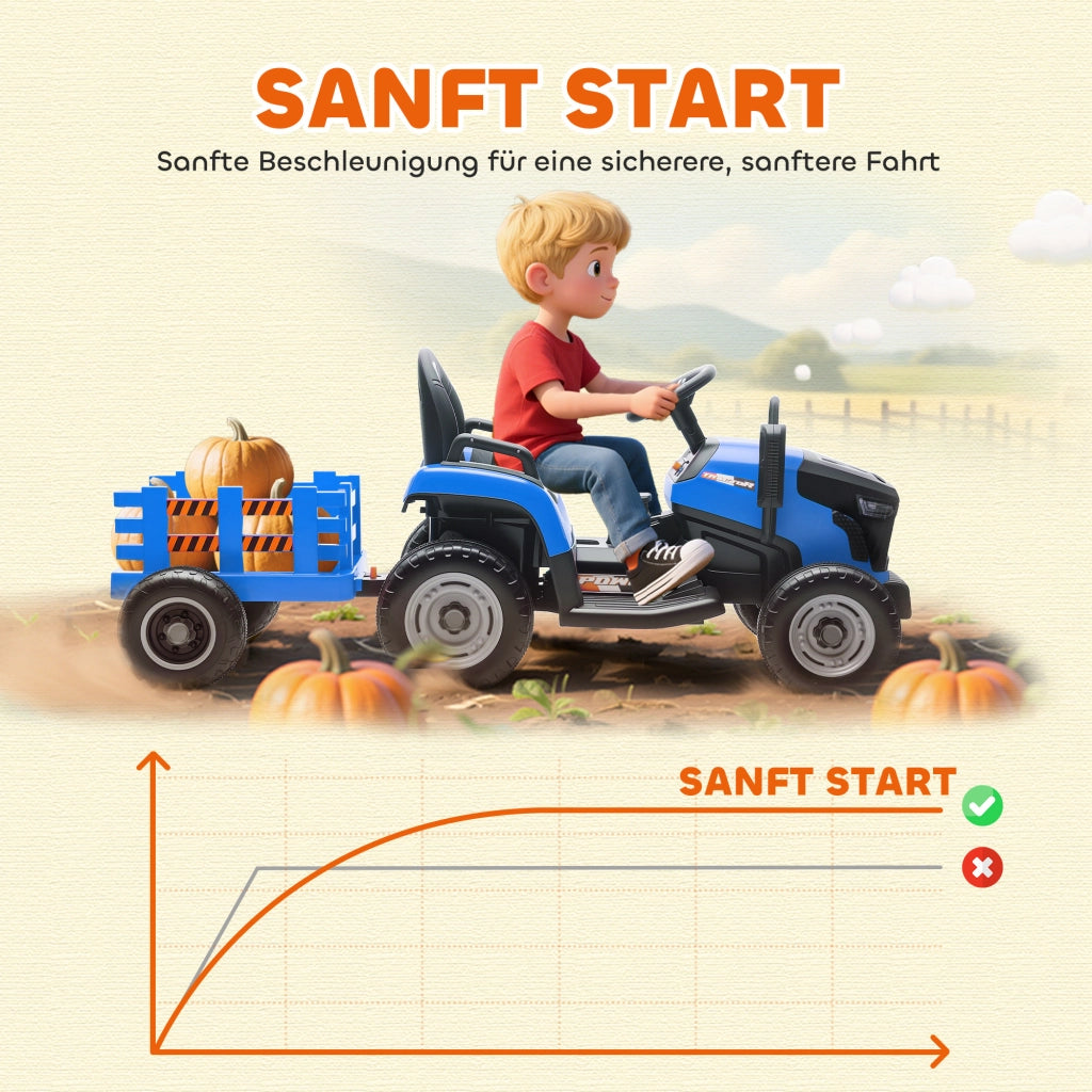 Trattore Bambini ¨C zephmum ¨C Blu