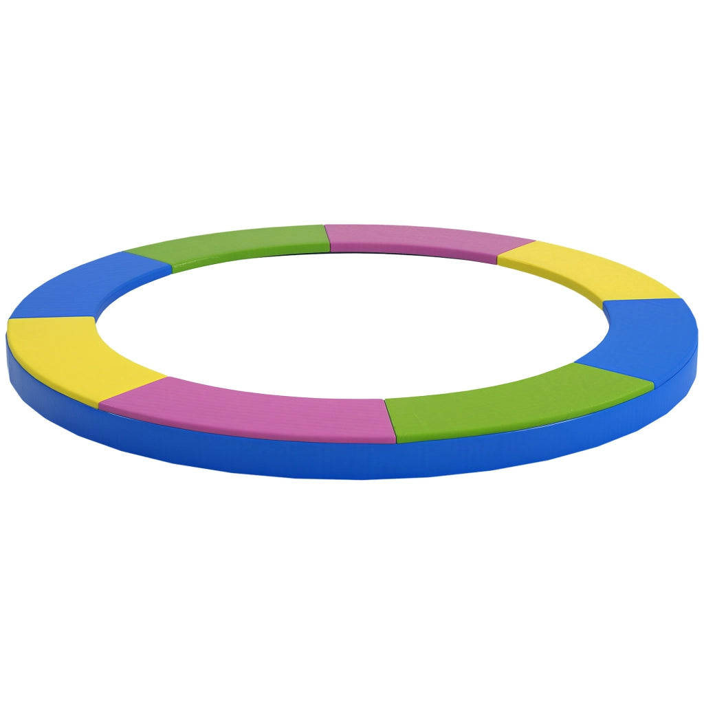 Copertura Tappeto Elastico ?244x30 cm Pieghevole e Portatile, in Plastica, PE e Schiuma, Multicolore