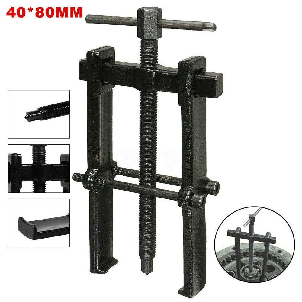 Trade Shop - Estrattore Per Cuscinetti Separatore Cuscinetti Meccanici 2 Braccia 40x80mm -