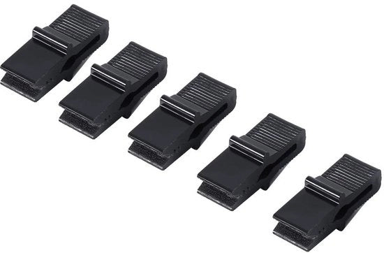 Accessori per serre - Sostegno per clamps - Resistente alla luce solare - Accessori per serre - Materiale PP di alta qualità - 200 pezzi - Per cavi in acciaio da 2,0 mm a 3,5 mm - Sostegno per film