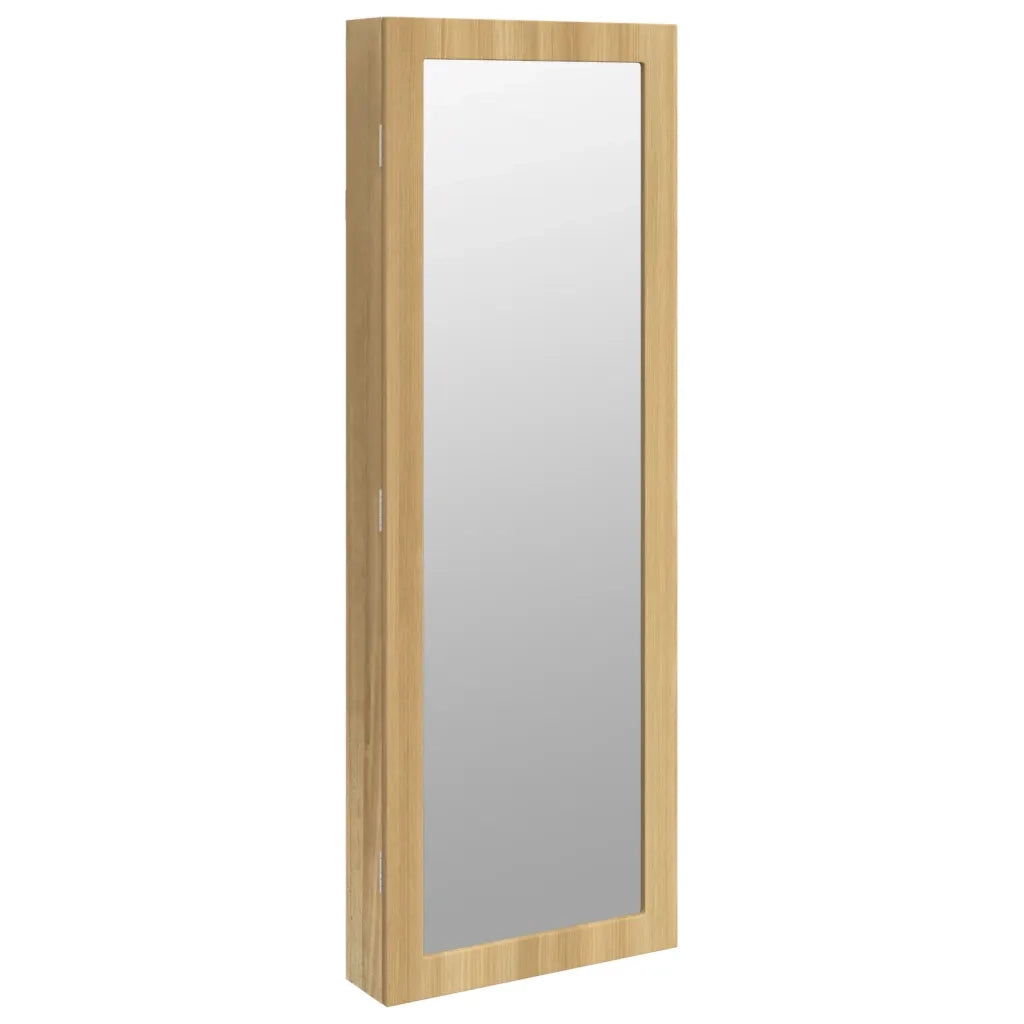 Armadio Portagioie a Specchio con Luci LED a Parete CFW8757618