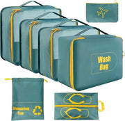 Organizzatore di viaggio e contenitore - Impermeabile - 7 pezzi