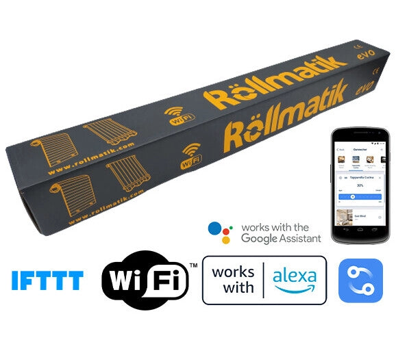 Motore per tapparelle Wi-Fi integrato (controllo da smartphone). Portata 50Nm - 100Kg