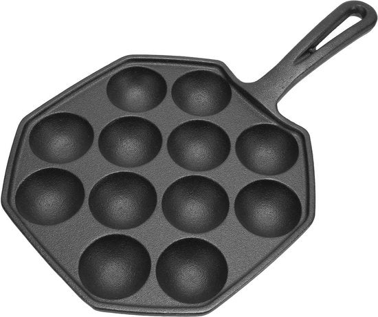 Piastra antiaderente in acciaio inox 12 ga con maniglia per forno a gas e piastra induzione 4cm