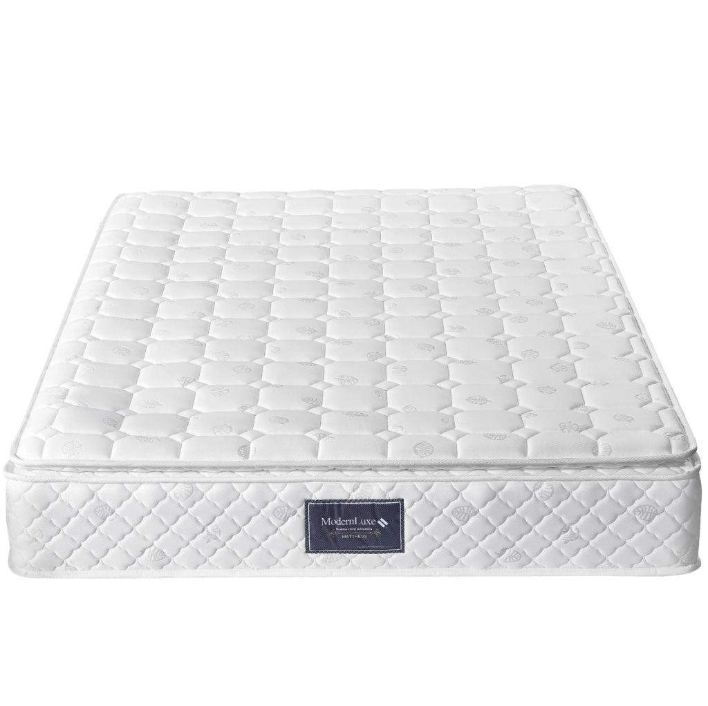 Letto 160x200 cm con materasso, contenitore idraulico, LED e rivestimento in lino grigio