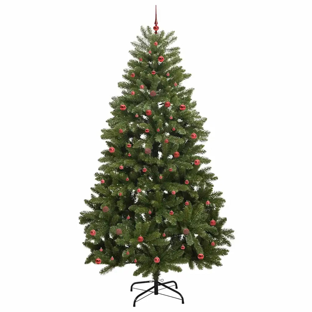 Albero di Natale artificiale 300 cm 300 LED Bianco caldo Verde 3395721