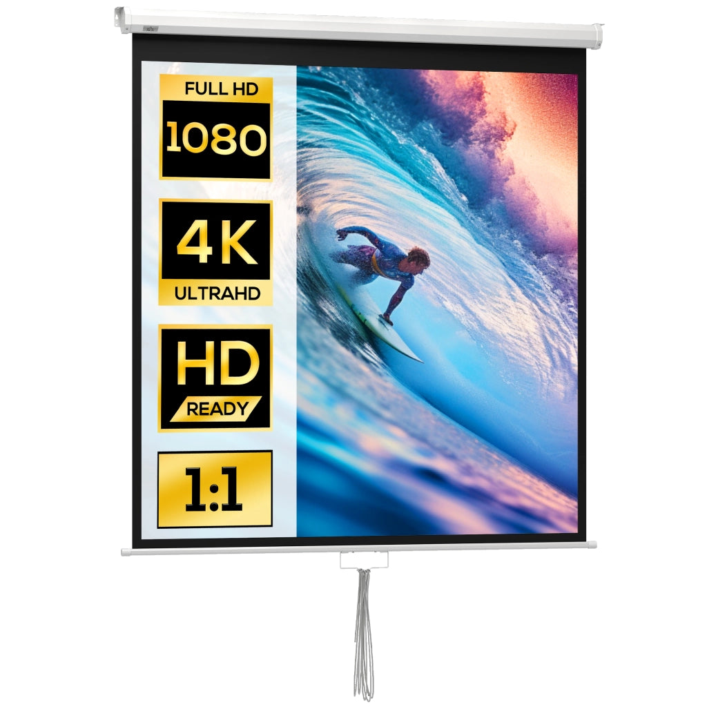 Mobile TV ¨C Minimal ¨C Bianco 146x146 cm