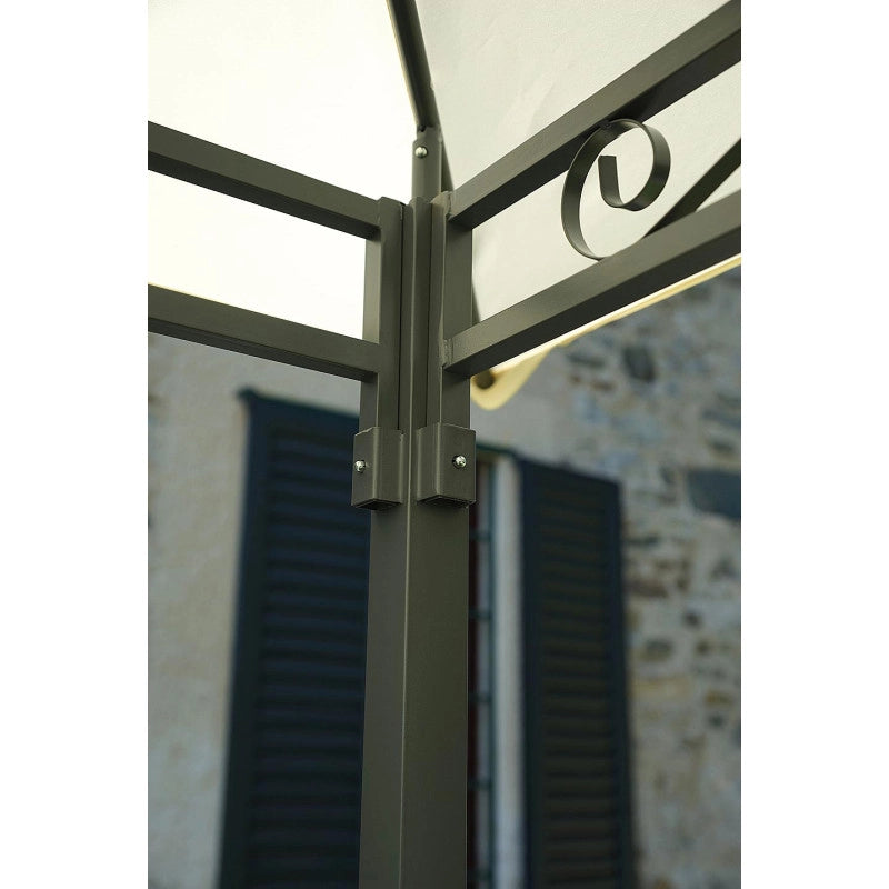 Gazebo Illinois rettangolare MOIA 3x2 mt