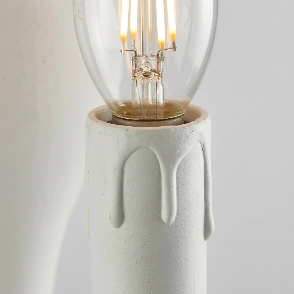 Applique Shabby Chic Cascina Bianco 1 Luce E14