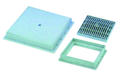 CHIUSINO DI ISPEZIONE CARRABILE IN PP- mm. 400 x 400- ESCLU- pezzi 1