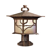 Lampada paletto esterno Morris rame anticato E27 IP44