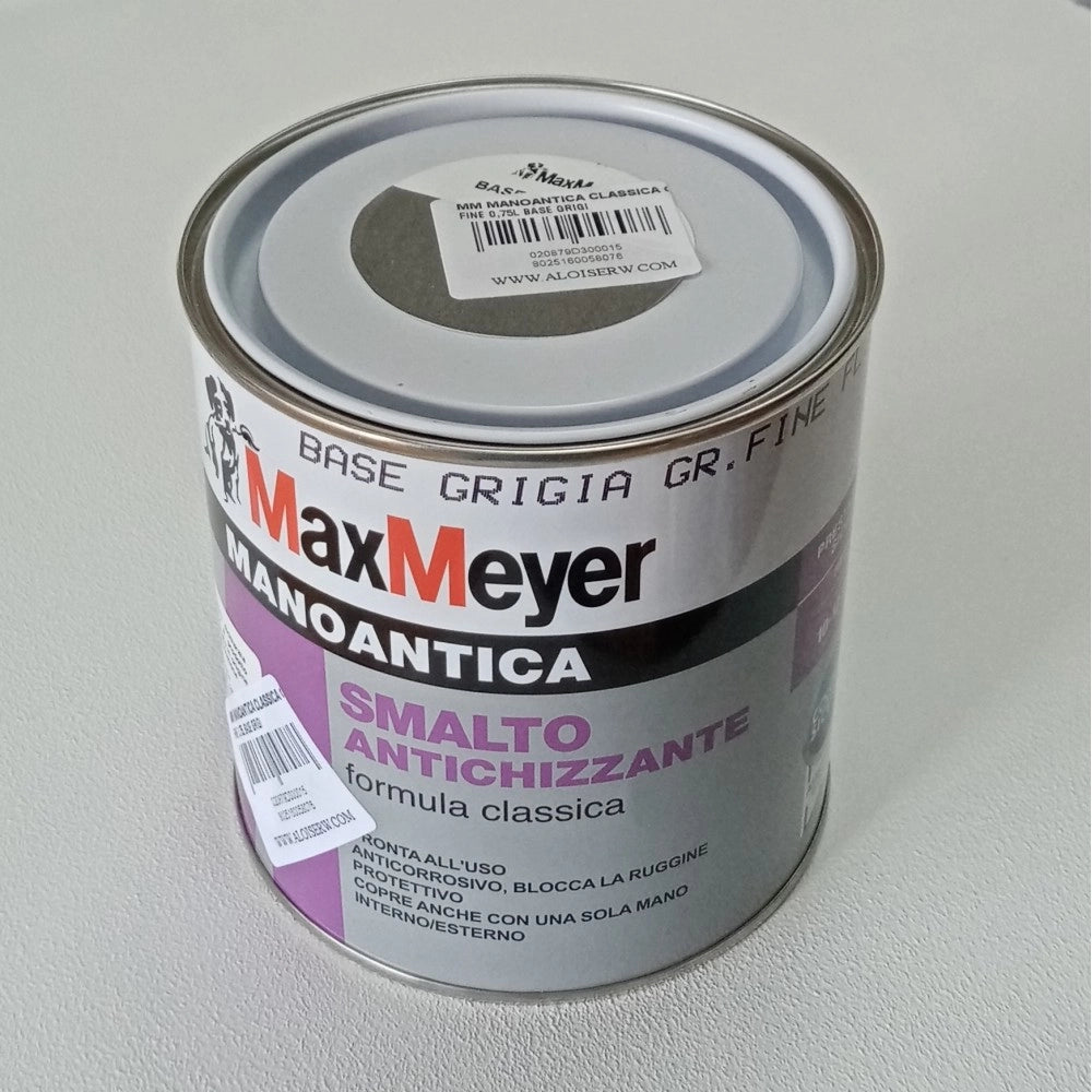 Manoantica classico 750ml smalto ferro micaceo antiruggine in varie colorazioni, colori manoantica verde petrolio