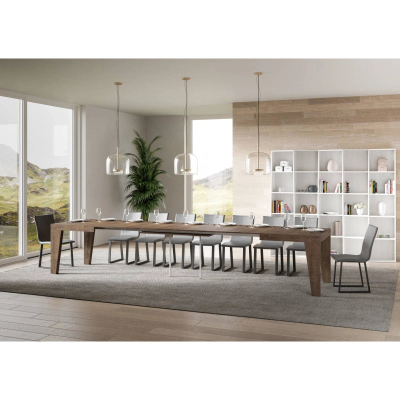 Tavolo allungabile 200/460x90 cm Naxy - Noce