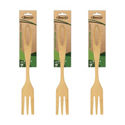 KIT SET 3 PZ MAURY'S FORCHETTONE IN LEGNO 33 CM