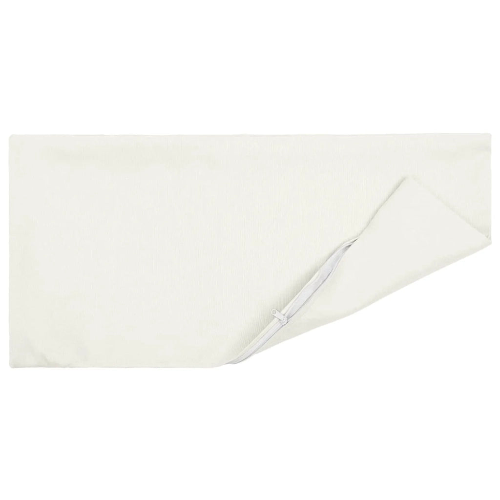 Cuscino da Lanciare 2 pz HEERLEN Bianco 40 x 70 cm Tessuto 925279