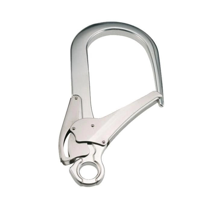 Camp 5098401 Hook 110 mm Moschettone Connettore Imbracature lega alluminio apertura 110 mm resistenza 25 kN EN 362
