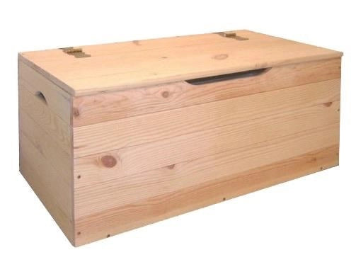 ALBERIAMO BAULE IN LEGNO MASSELLO DI ABETE 100 X 40 X H60 MAXI