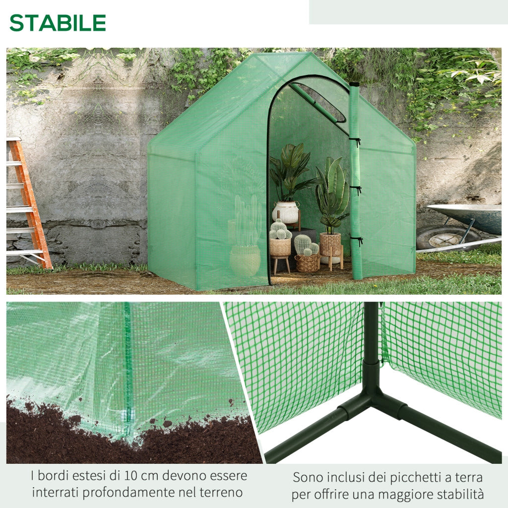 Serra da Giardino ¨C zephmum ¨C Verde 180x100x168 cm